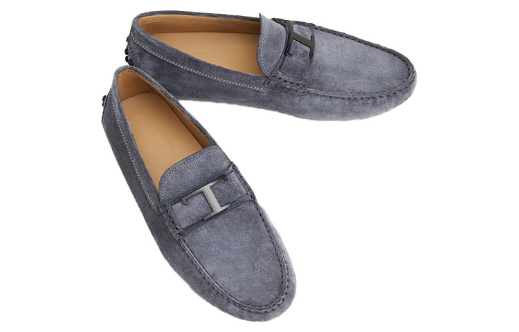 TOD'S Gommino Suede 'Grey' 圖 2