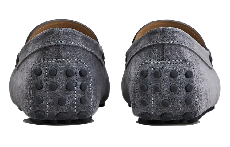 TOD'S Gommino Suede 'Grey' 圖 3