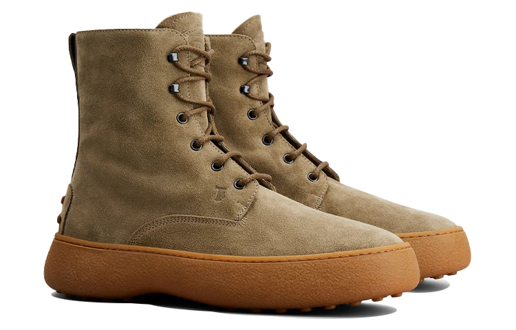 Order Botas Altas de Cuero TOD'S Desert 'Beige' XXM09J0FG00RE0C405