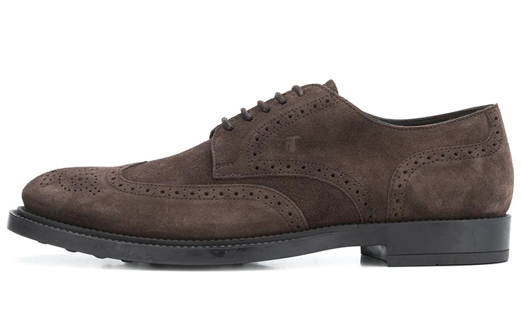 Buy TOD'S Kasut Brogue 'Coklat' XXM62C00C10RE0S800