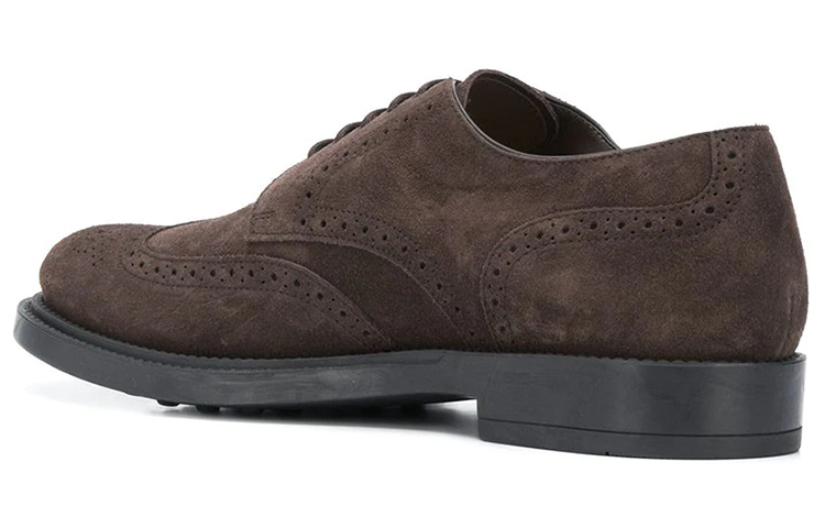 TOD'S Lace-up Brogue 'Brown' 圖 3
