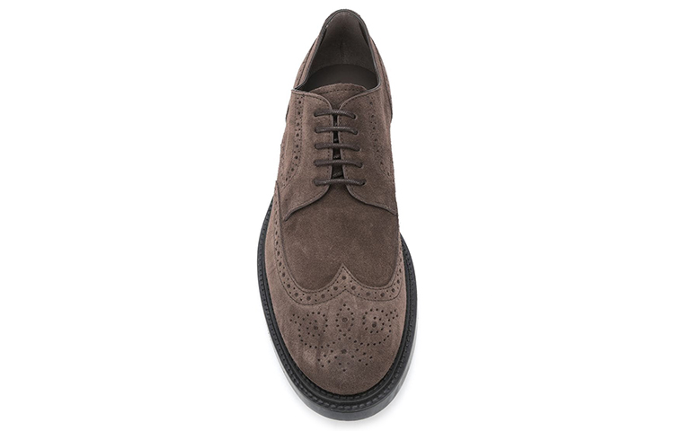 TOD'S Lace-up Brogue 'Brown' 圖 4