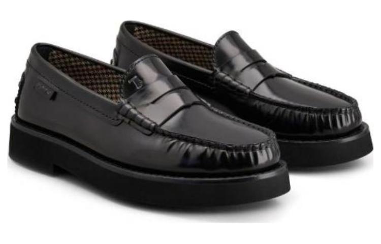 TOD'S Leather 'Black Fashion Casual' 圖 2