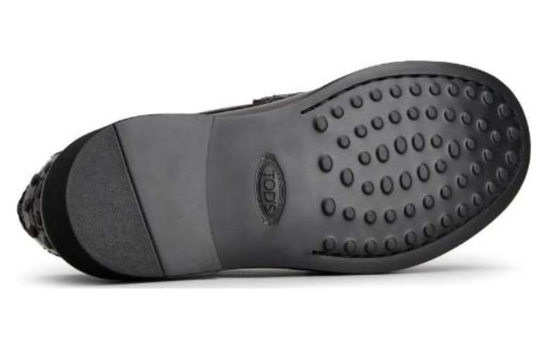 TOD'S Leather 'Black Fashion Casual' 圖 4