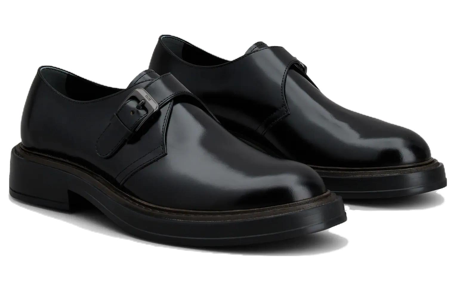TOD'S Leather 'Black Fashion Casual' 圖 2