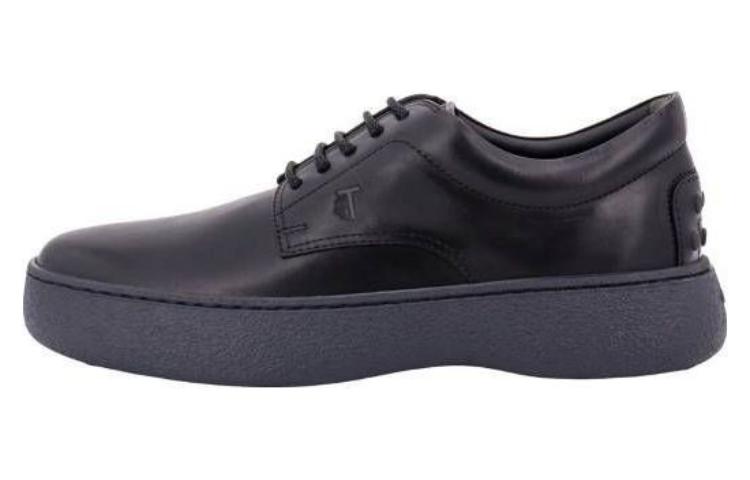 TOD'S Leather 'Fashion Trend Black' Casual Shoe
