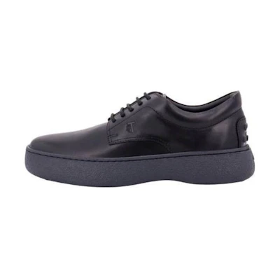 TOD'S Leather 'Fashion Trend Black' Casual Shoe
