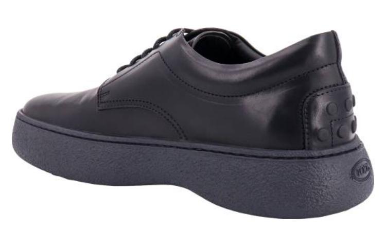 TOD'S Leather 'Fashion Trend Black' Casual Shoe 圖 3