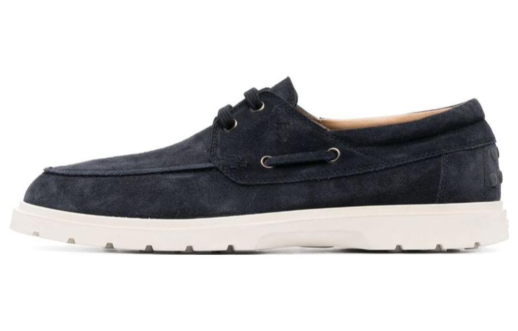 TOD'S Leather 'Navy Classic' Casual