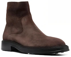 Lookbook Bottines en Cuir TOD''S ''Marron Foncé'' XXM61K0HM10RE0S800