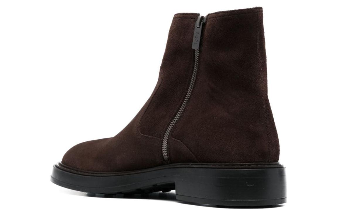 Purchase TOD'S Leather Ankle Boot 'Dark Brown' XXM61K0HM10RE0S800