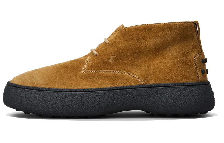 TOD'S Leather Ankle Boots 'Brown Black' XXM09J0FE80RE0S415