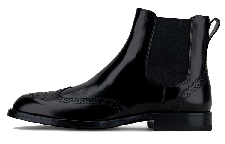 TOD'S Leather Chelsea Boots 'Black' XXM01E0EA20AKTB999