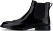 Buy TOD'S 黑色皮革切尔西靴 XXM01E0EA20AKTB999