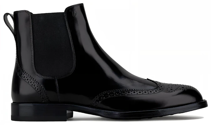 TOD'S 黑色皮革切尔西靴 XXM01E0EA20AKTB999 Order TOD'S 黑色皮革切尔西靴 XXM01E0EA20AKTB999
