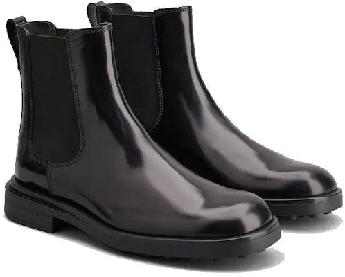 TOD'S レザーチェルシーブーツ (ブラック) XXM40K00P20AKTB999 Order TOD'S レザーチェルシーブーツ (ブラック) XXM40K00P20AKTB999
