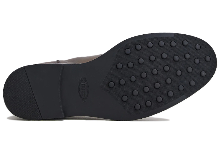 TOD'S Leather Chelsea Boots 'Deep Brown' 圖 4