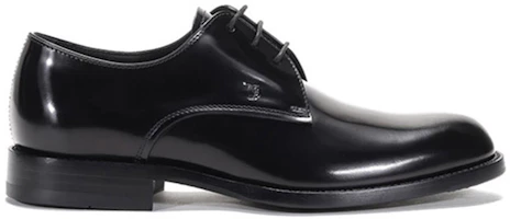 Order TOD'S 牛皮繫帶德比皮鞋 黑色
