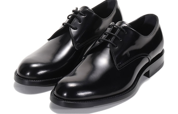 Lookbook Derby Kulit TOD'S 'Hitam' XXM01E00C20AKTB999