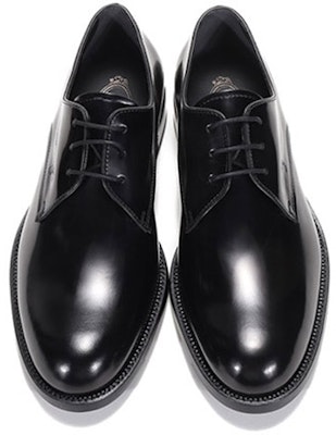 TOD'S Leather Derby 'Black' XXM01E00C20AKTB999 Shop TOD'S Leather Derby 'Black' XXM01E00C20AKTB999