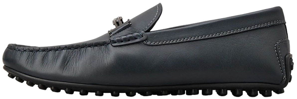 TOD'S Leather Double T Loafer 'Blue' XXM42C0GP90N6MU805 Buy TOD'S Leather Double T Loafer 'Blue' XXM42C0GP90N6MU805