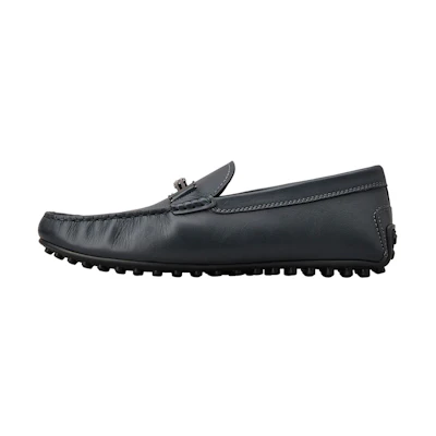 TOD'S Leather Double T Loafer 'Blue'