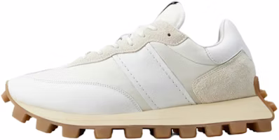 TOD'S Leather Fabric Fashion Sneaker 'White' XXM25K0FL90RJ9RFV4 TOD'S Leather Fabric Fashion Sneaker 'White' XXM25K0FL90RJ9RFV4