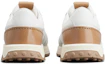 Lookbook TOD''S Leder Stoff Low-Top Sneaker Schnürschuhe ''Weiß Grau Braun'' XXM63K0GT80R08140G
