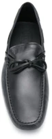 Shop TOD‘S托德斯 皮革 綁帶平底 休閒鞋 男款 黑色