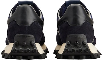 TOD'S托德斯 皮革 系帶 減震 低幫 運動休閒鞋 藍色 Lookbook TOD'S托德斯 皮革 系帶 減震 低幫 運動休閒鞋 藍色