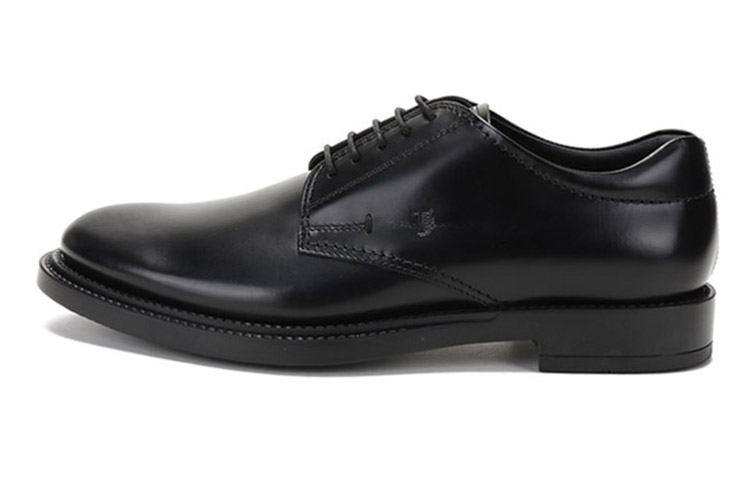 TOD'S Leather Lace-Up 'Business Black' XXM62C00C20LYGB999