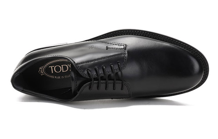 Purchase Zapatos de Cuero TOD'S con Cordones 'Negro Business' XXM62C00C20LYGB999