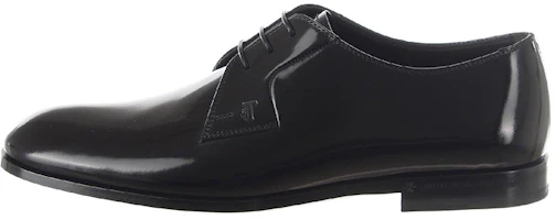 TOD'S Leather Lace-Up Round-Toe 'Black' XXM46B0AU80AKTB999 TOD'S Leather Lace-Up Round-Toe 'Black' XXM46B0AU80AKTB999