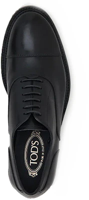 TOD'S 皮革綁帶鞋 黑色 Lookbook TOD'S 皮革綁帶鞋 黑色