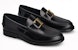 TOD'S Kasut Loafer Kulit 'Hitam' XXM26C0ER60AKTB999