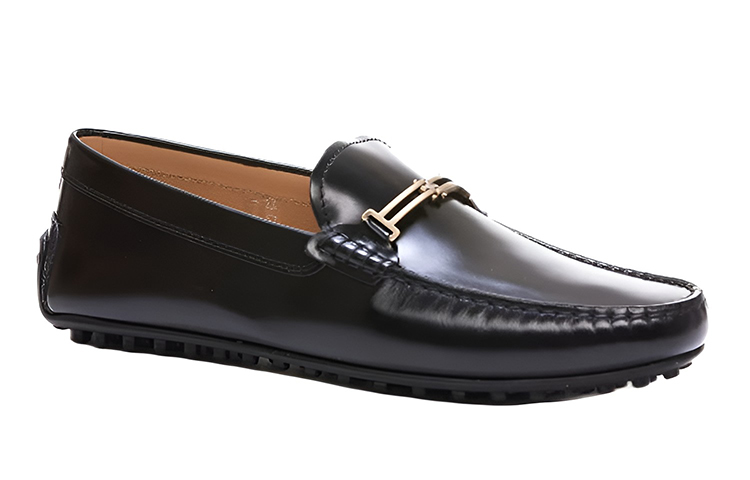 TOD'S Leather Loafer 'Black' 圖 2