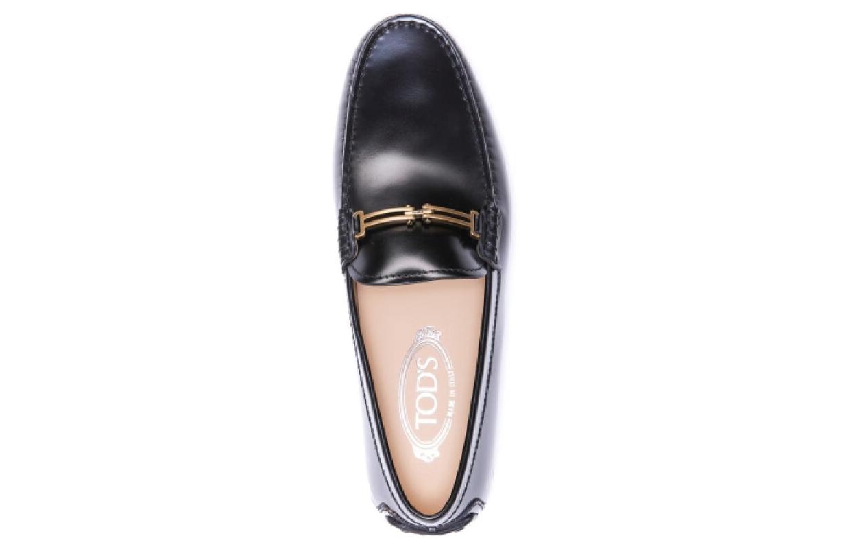 TOD'S Leather Loafer 'Black' 圖 3