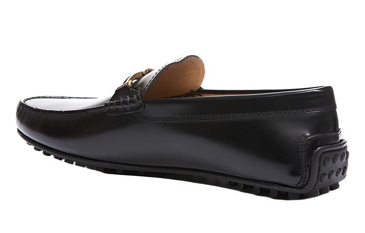 TOD'S Leather Loafer 'Black' 圖 4