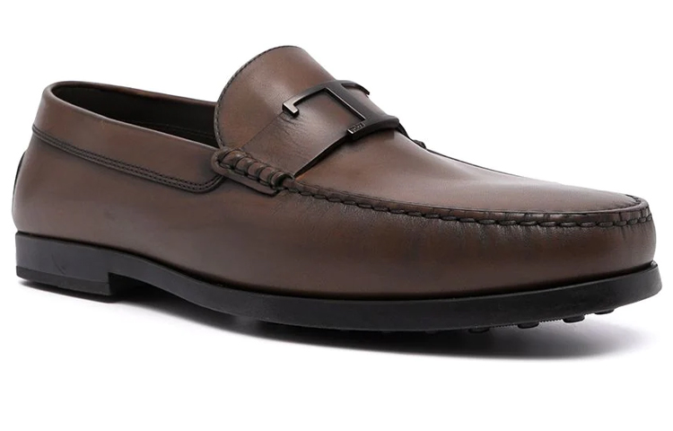 TOD'S Leather Loafer 'Brown' 圖 2