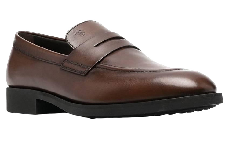 TOD'S Leather Loafer 'Brown' 圖 3