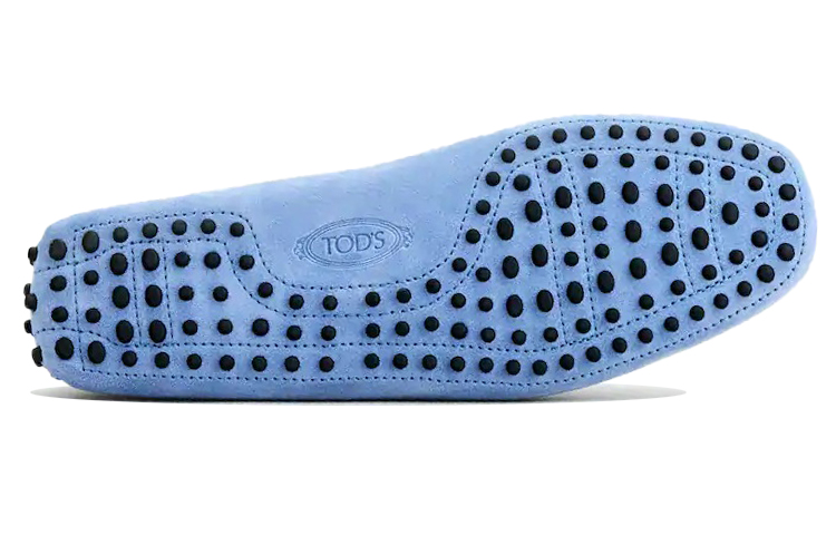 TOD'S Leather Loafer 'Light Blue' 圖 6