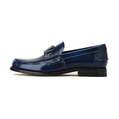 TOD'S Leather Loafers 'Dark Blue'