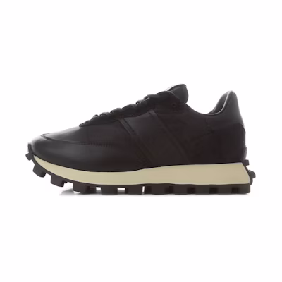 TOD'S Leather Low-Top Lace-Up 'Black'