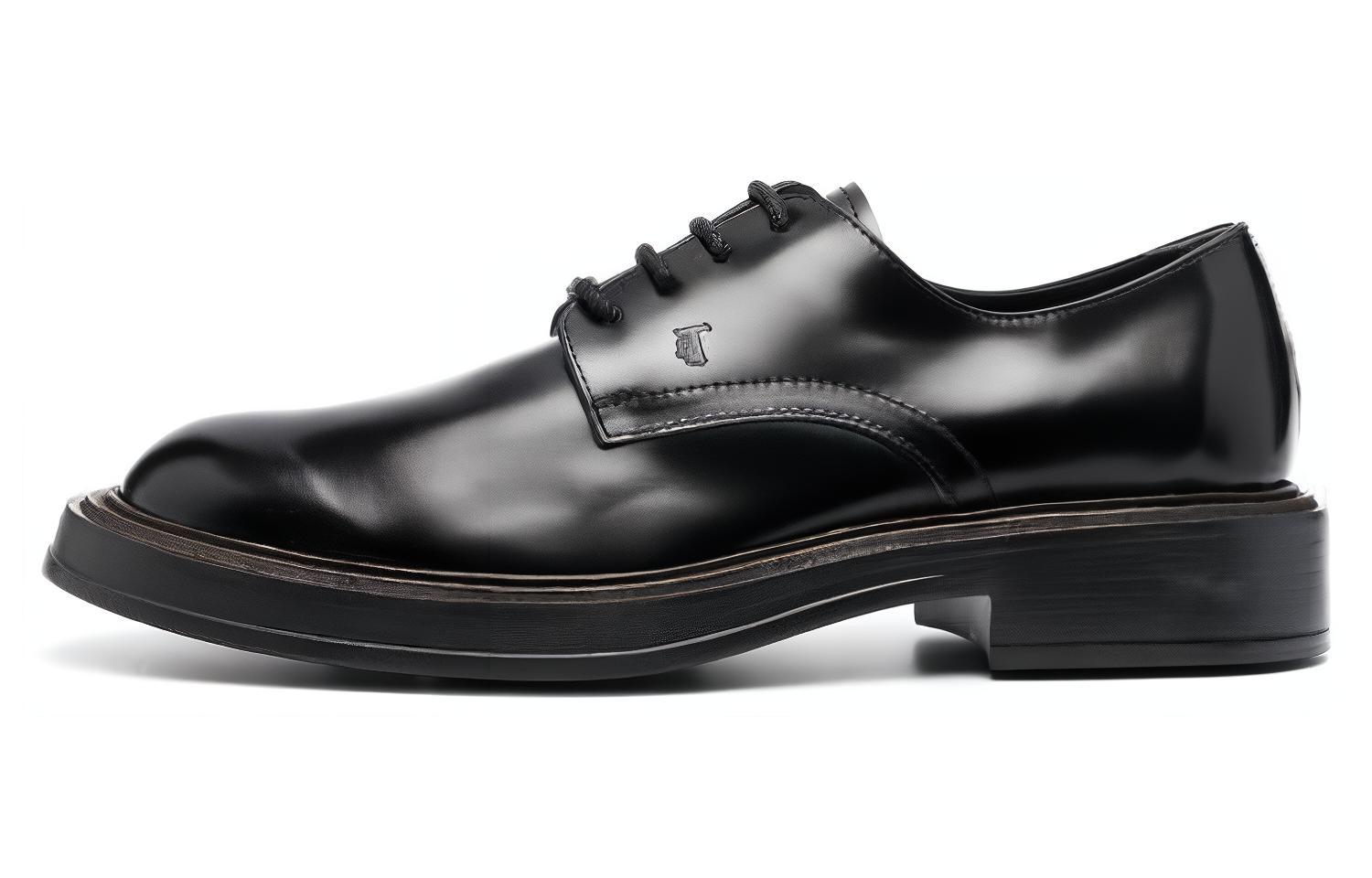 Buy TOD'S レザーローカットスニーカー (ブラック) XXM61K00C21SOOB999