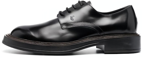 TOD'S Leather Low-Top Lace-Up 'Black' XXM61K00C21SOOB999 TOD'S Leather Low-Top Lace-Up 'Black' XXM61K00C21SOOB999