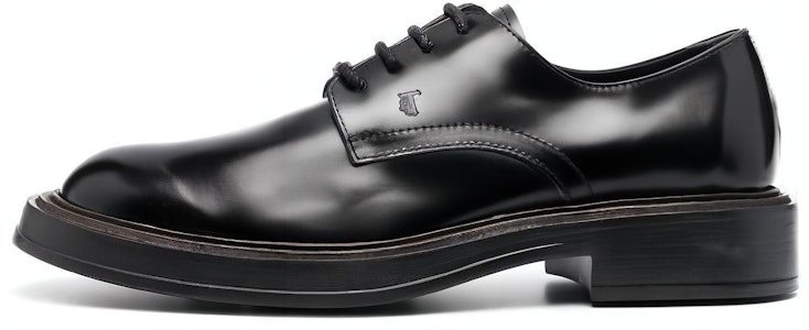 TOD'S托德斯 皮革 系帶圓頭低幫 休閒鞋 男款 黑色 Buy TOD'S托德斯 皮革 系帶圓頭低幫 休閒鞋 男款 黑色