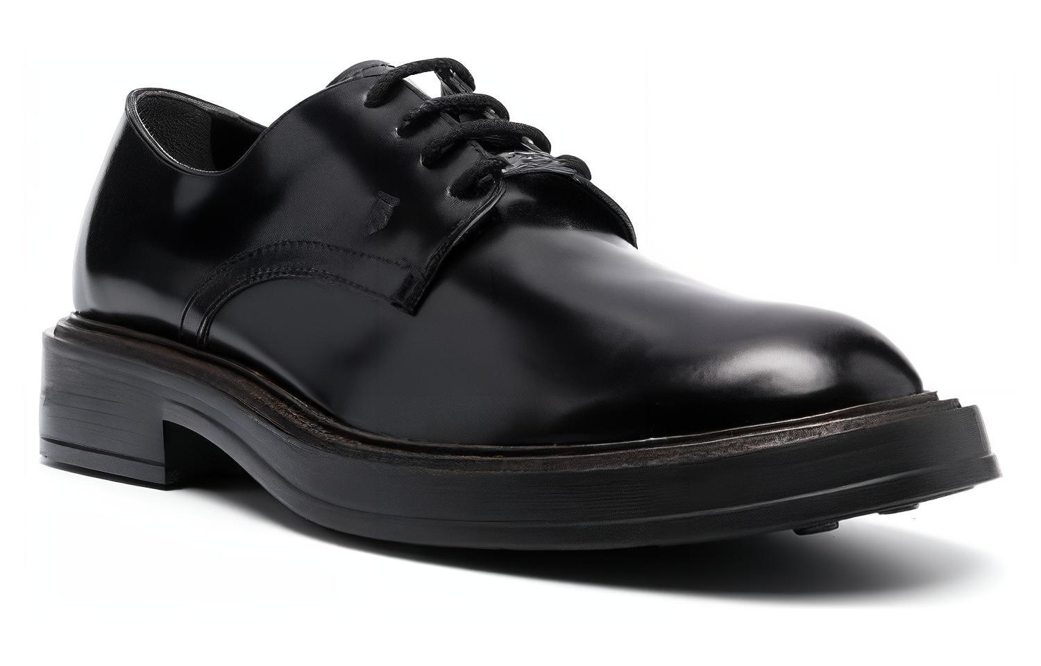 Order TOD'S レザーローカットスニーカー (ブラック) XXM61K00C21SOOB999