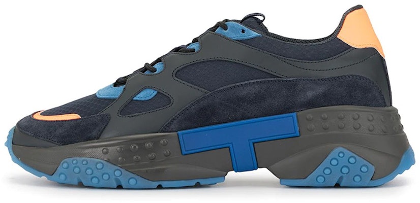 TOD'S Leather Low-Top Sneaker 'Black Blue' XXM57B0BL40LZI74HR Buy TOD'S Leather Low-Top Sneaker 'Black Blue' XXM57B0BL40LZI74HR