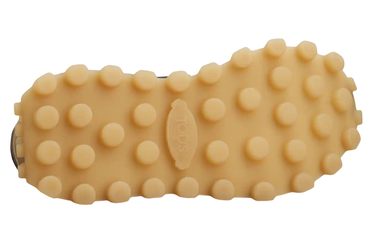 TOD'S Leather Low-Top Sneaker 'Blue Green' 圖 4