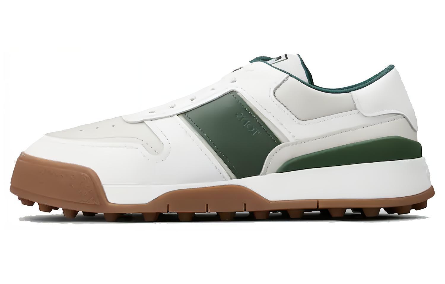 TOD'S Leather Low Top 'Simple Fashion CMFT White Green'